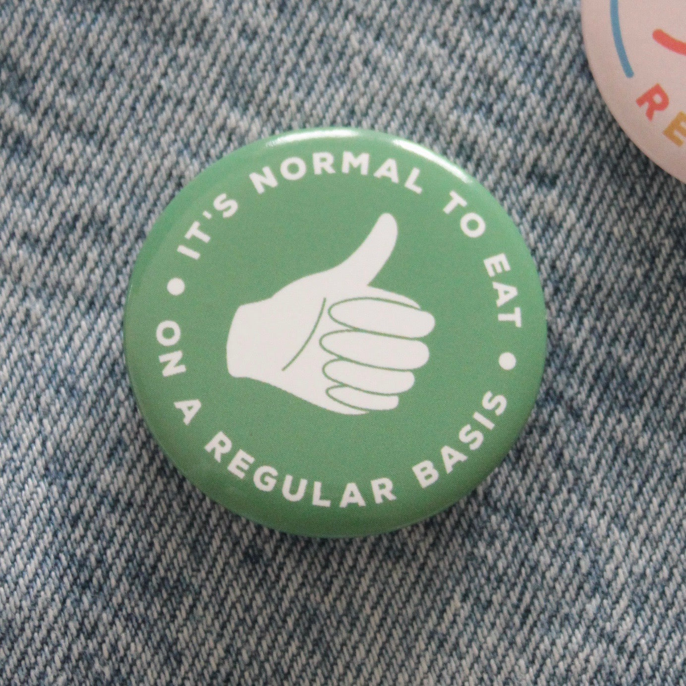 EAT ON A REGULAR BASIS PIN