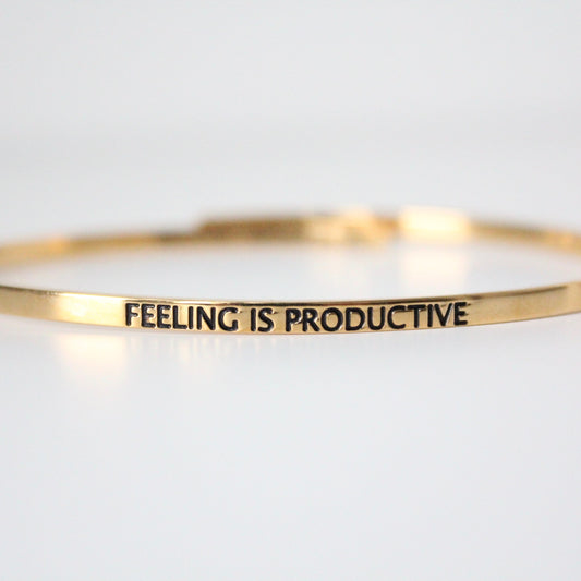 FEELING IS PRODUCTIVE