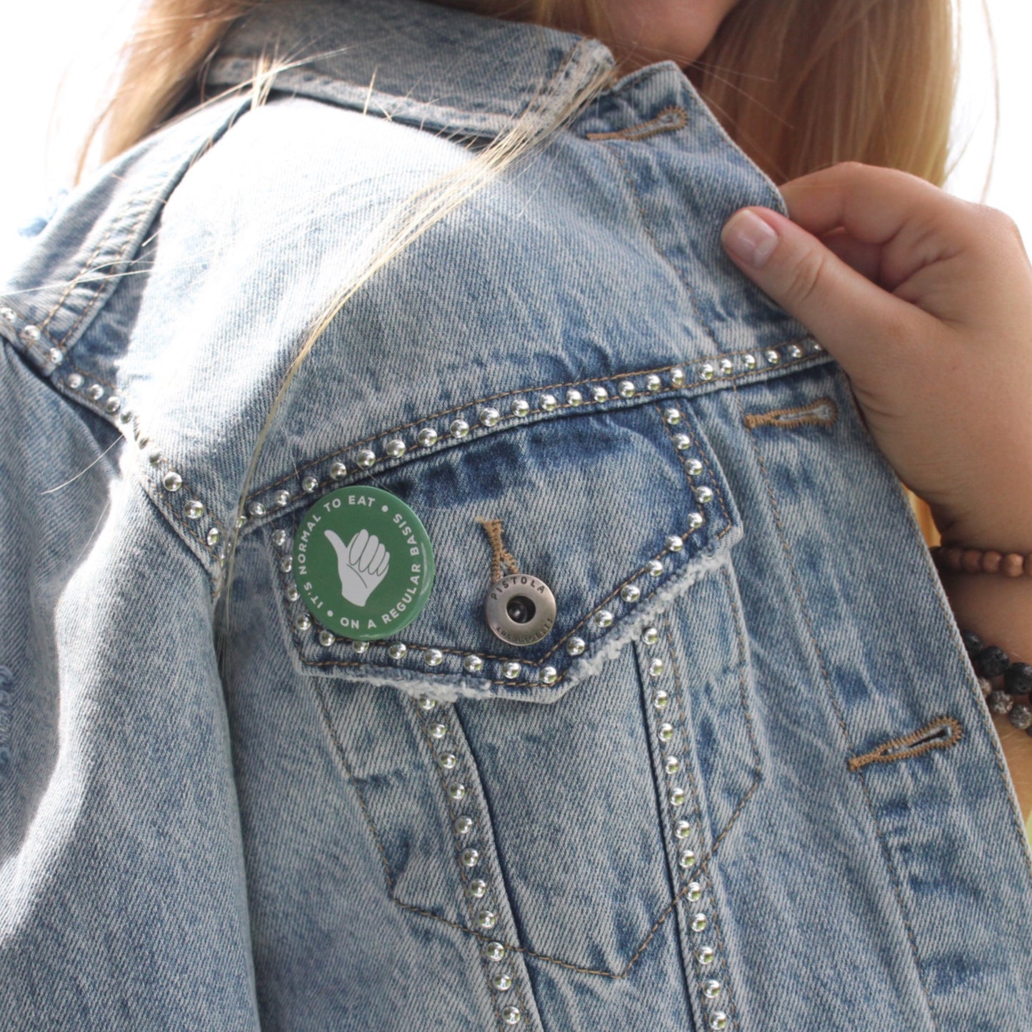 EAT ON A REGULAR BASIS PIN